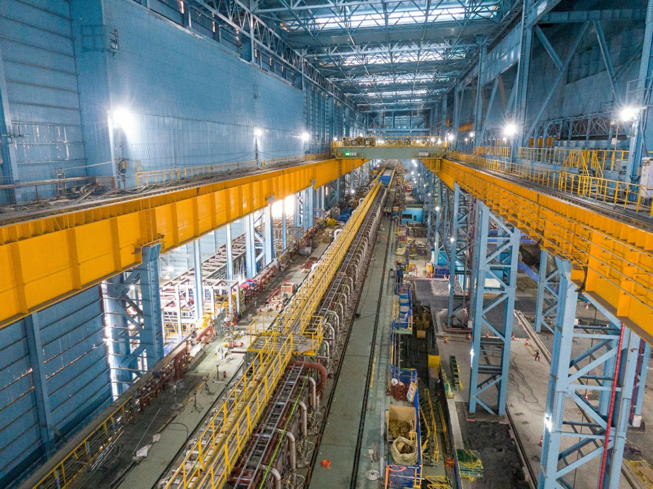 A Hyper NO electrical steel sheet plant at Posco‘s Gwangyang Steelworks in South Jeolla Province (Posco)