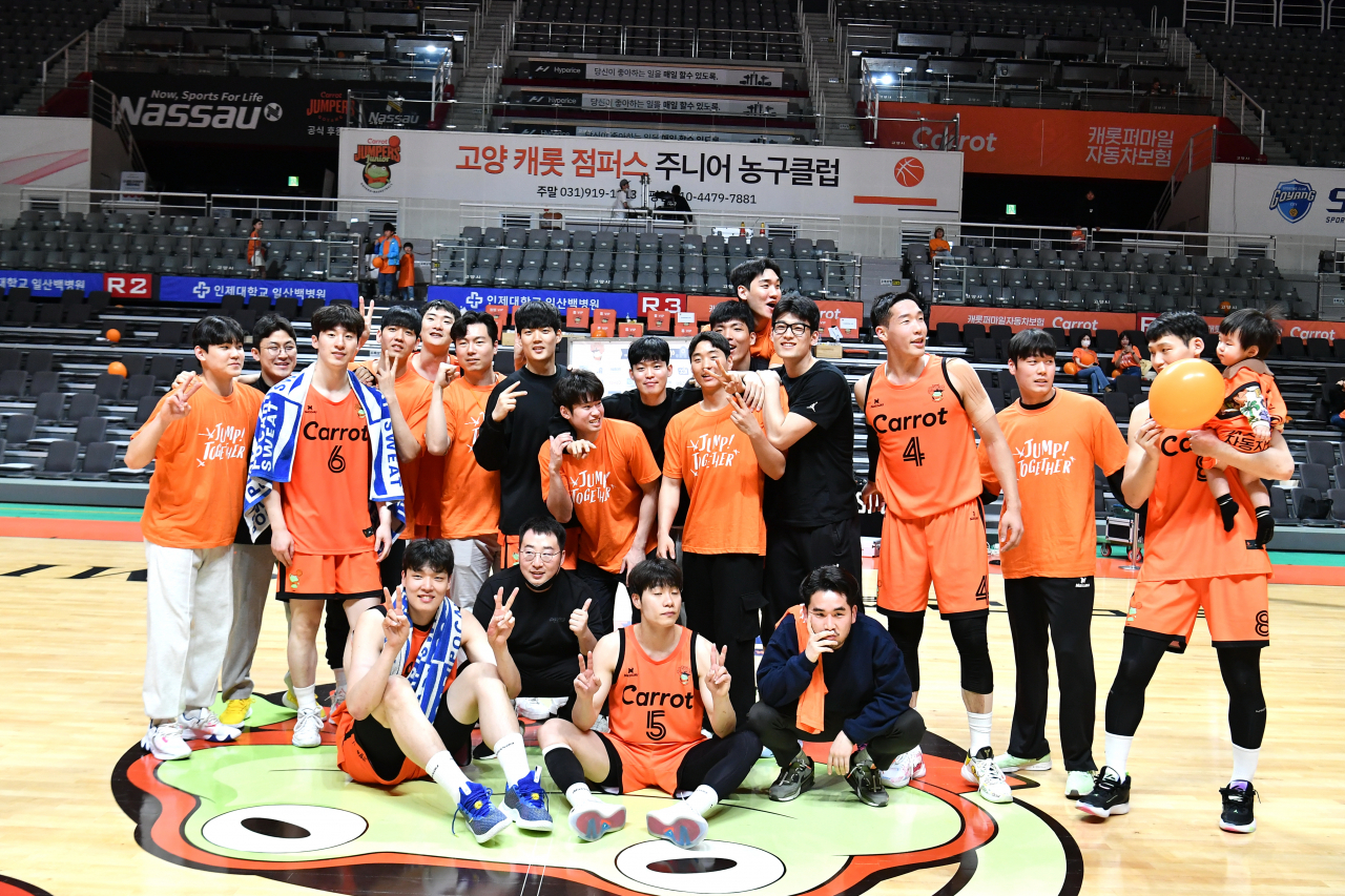 데이원 선수단.[KBL 제공]