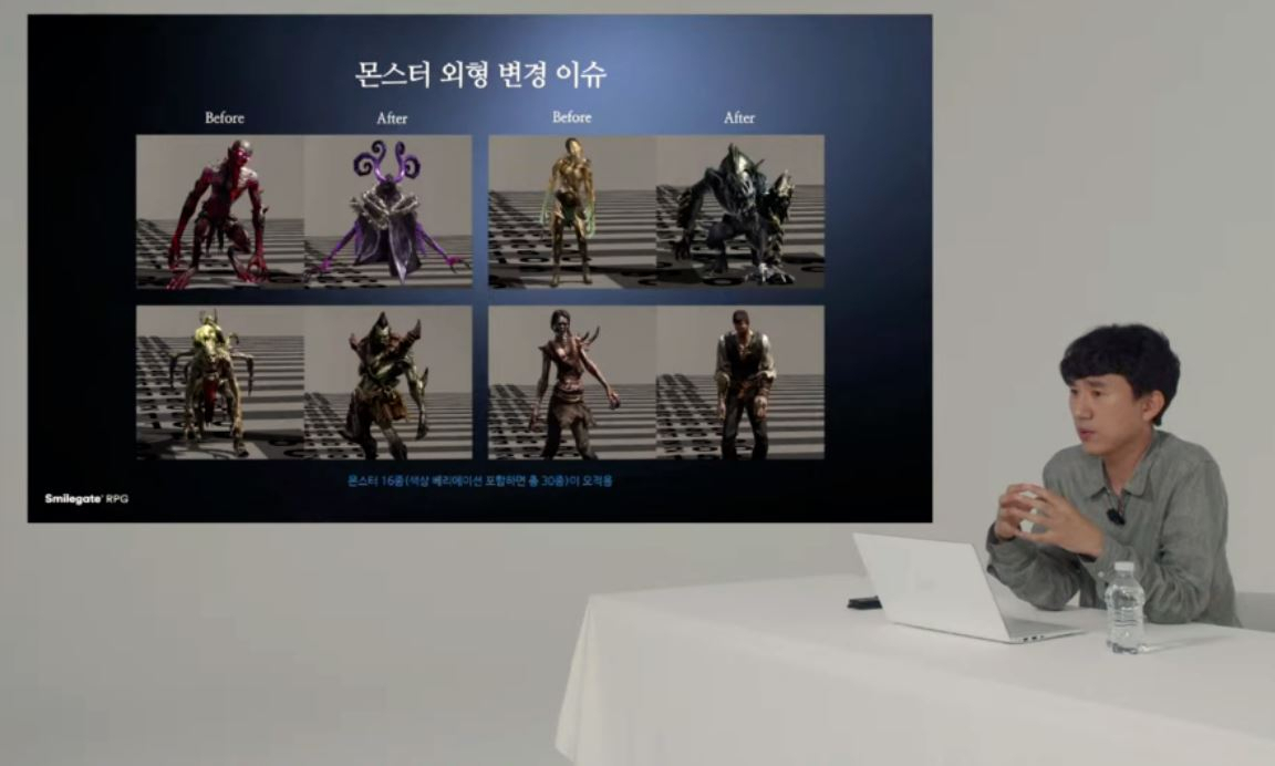 금강선 스마일게이트RPG CCO는 4일 로스트아크 라이브 방송을 통해 최근 제기된 중국 검열 논란에 대해 직접 해명했다. [유튜브 캡처]