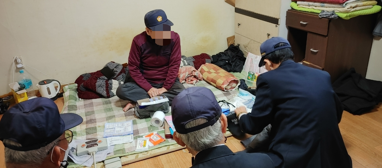 참전 유공자 故 김모(88)씨는 생전 월세 33만원 반지하 원룸에 거주했다. [6·25 유공자회 제공]