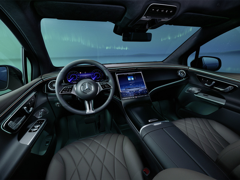 더 뉴 EQE SUV 인테리어. [벤츠 코리아 제공]