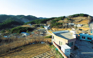 천지원전 예정지였던 경북 영덕군 석리 일대 [연합]
