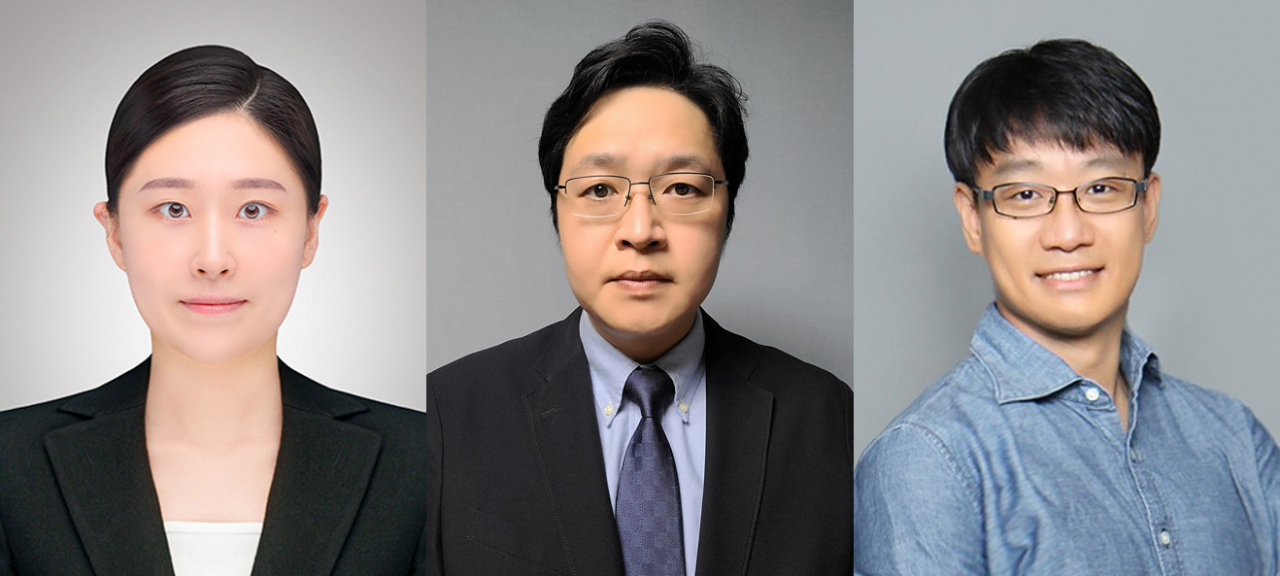 김희연(왼쪽부터) DGIST 연구원, 최성균 센터장, 박진규 경북대학교 교수.[DGIST 제공]