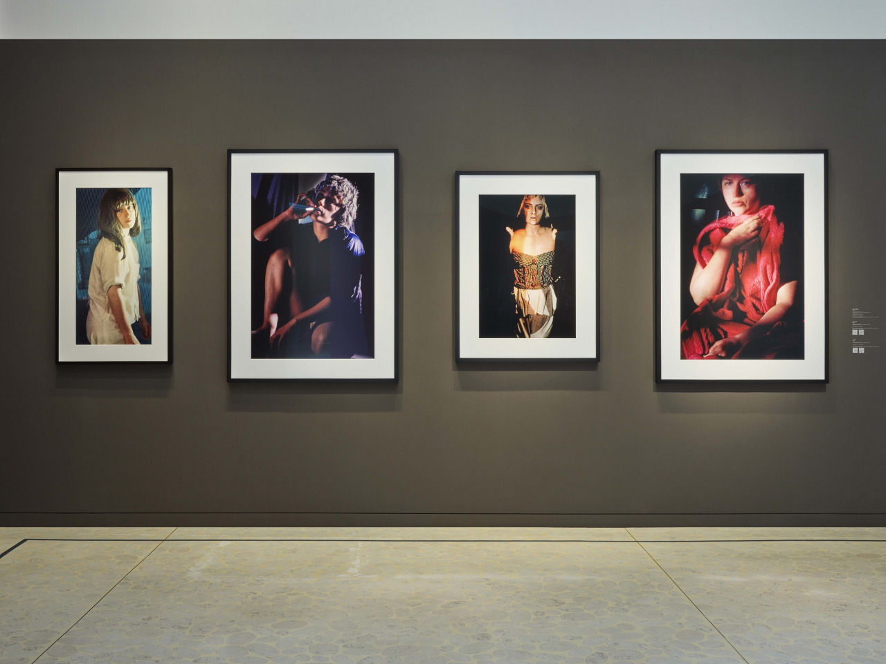 An installation view of "Cindy Sherman 'On Stage – Part II'" (courtesy of Fondation Louis Vuitton, Paris © 2023 Cindy Sherman)