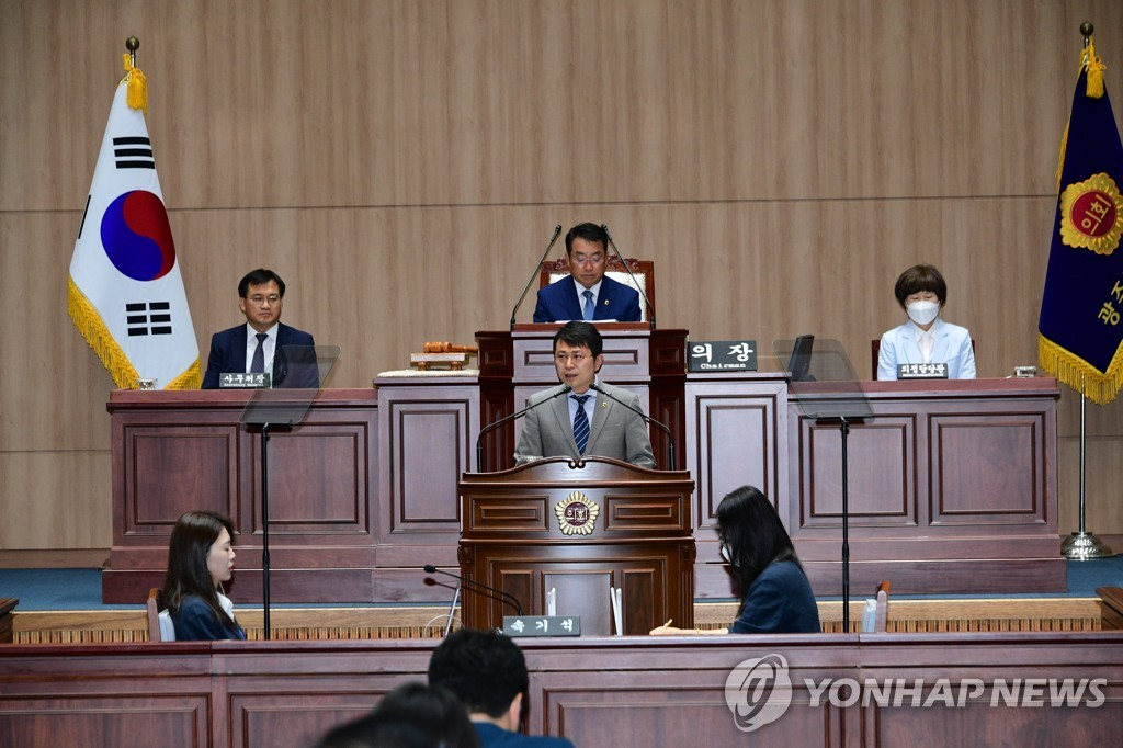 박수기 광주시의원[연합]