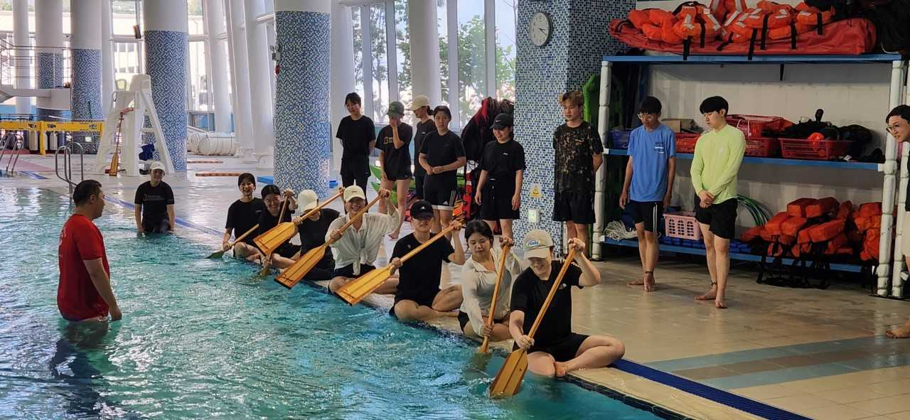 ‘여수바다여행놀이’가 여름 계절학기에도 인기를 이어가고 있다.