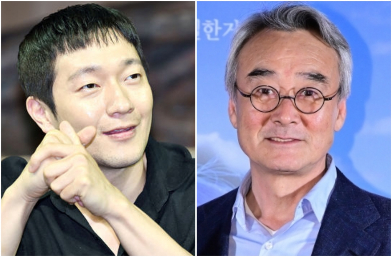 배우 손석구(왼쪽)와 남명렬. [OSEN]