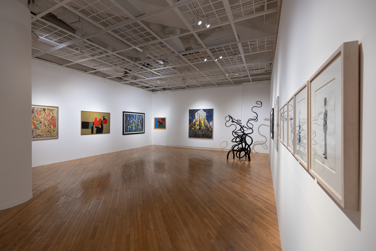 An installation view of "The Grand Italian Vision: The Farnesina Collection" at the Art Sonje Center (Italian Embassy, Italian Cultural Institute in Seoul, Art Sonje Center)