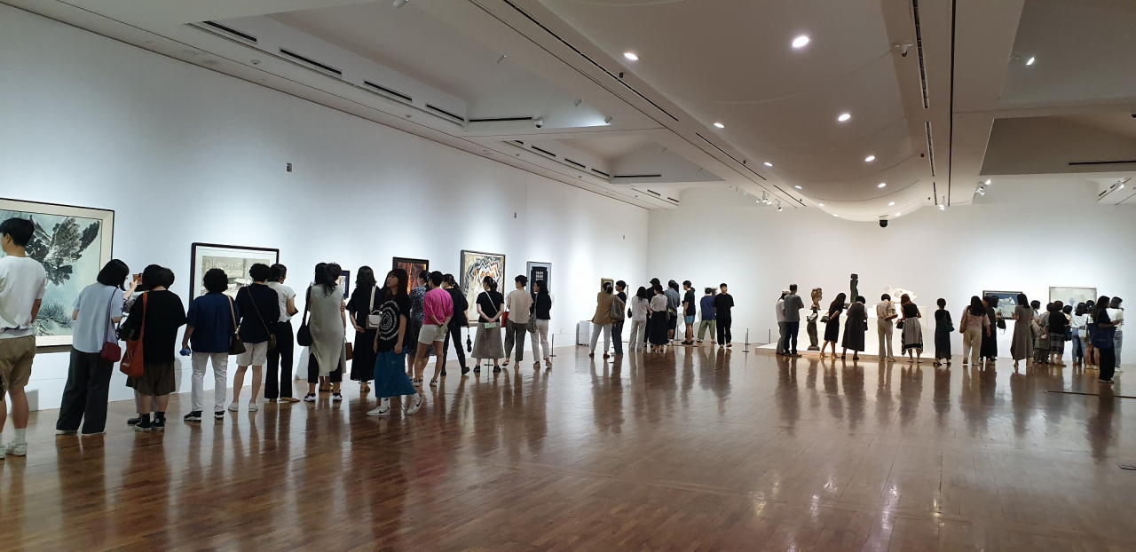 대전시립미술관은 20일부터 ‘이건희컬렉션과 신화가 된 화가들’ 평일 관람 인원을 증원키로 했다.