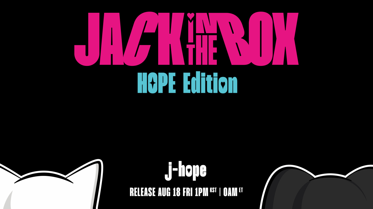 A promotional image for BTS rapper J-Hope's solo album "Jack In The Box (Hope Edition)" will be released at 1 p.m. on Aug. 18. (Big Hit Music)