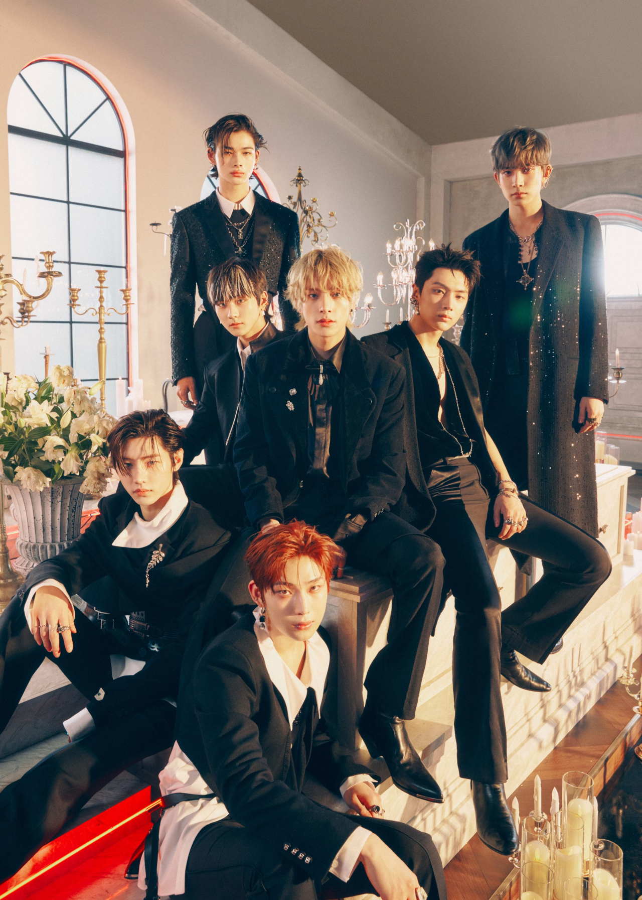 K-pop band Enhypen (Belift Lab)