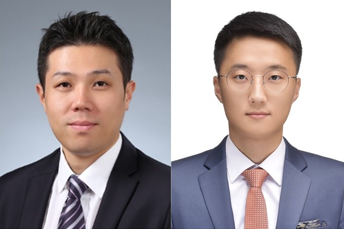 분당서울대대병원 정형외과 성기혁 교수(좌), 박세진 전공의(우)