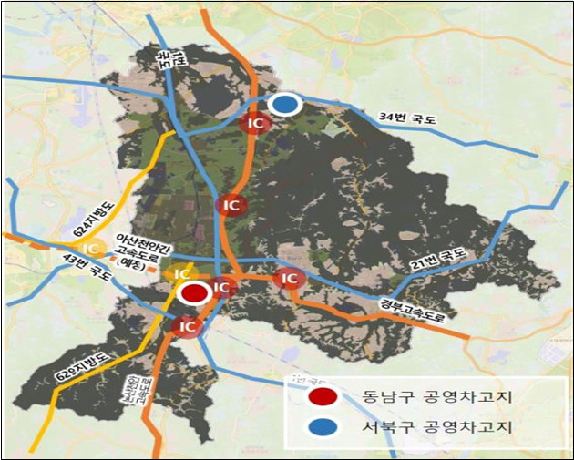 천안시 화물자동차 공영차고지 민간투자사업[기획재정부 제공]