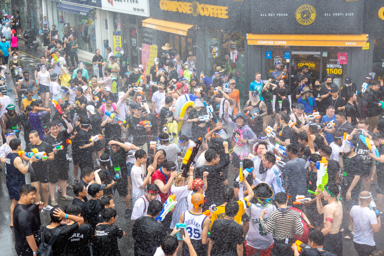 장흥 물축제