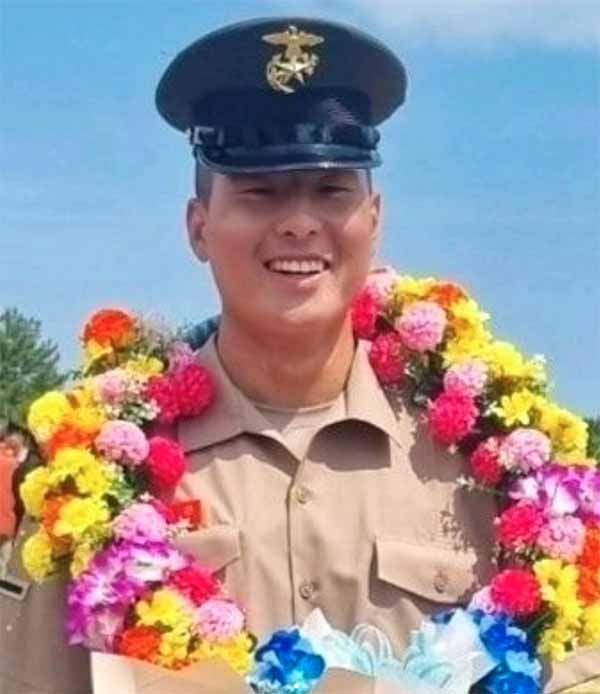 해병대가 경북 예천의 실종자 수색 중 순직한 고 채수근 상병을 추모하며 생전 모습을 공식 SNS계정에 공개했다. [해병대 인스타그램 캡처]