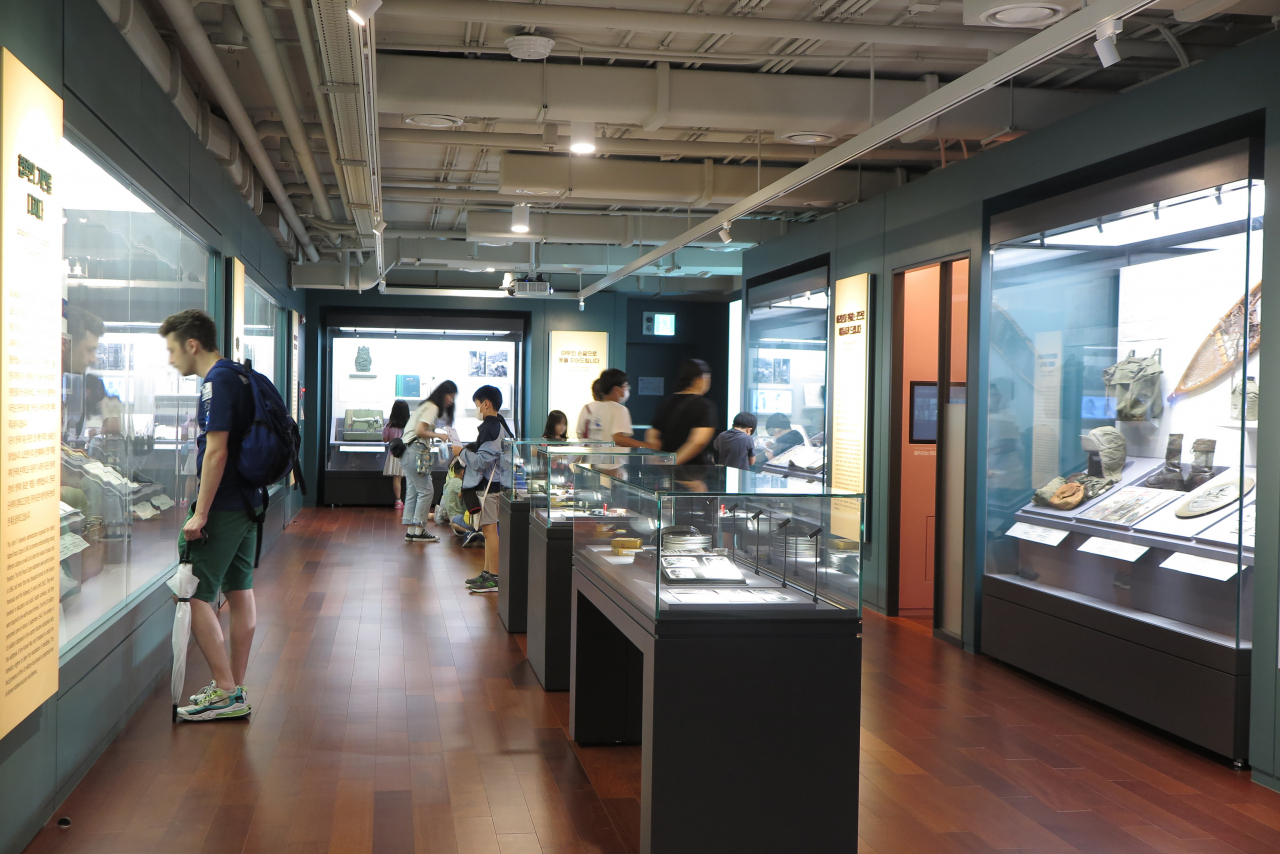대한민국역사박물관, 기억·기록·역사 기증자료로 보는 한미동맹 전시전경 [문체부 제공]