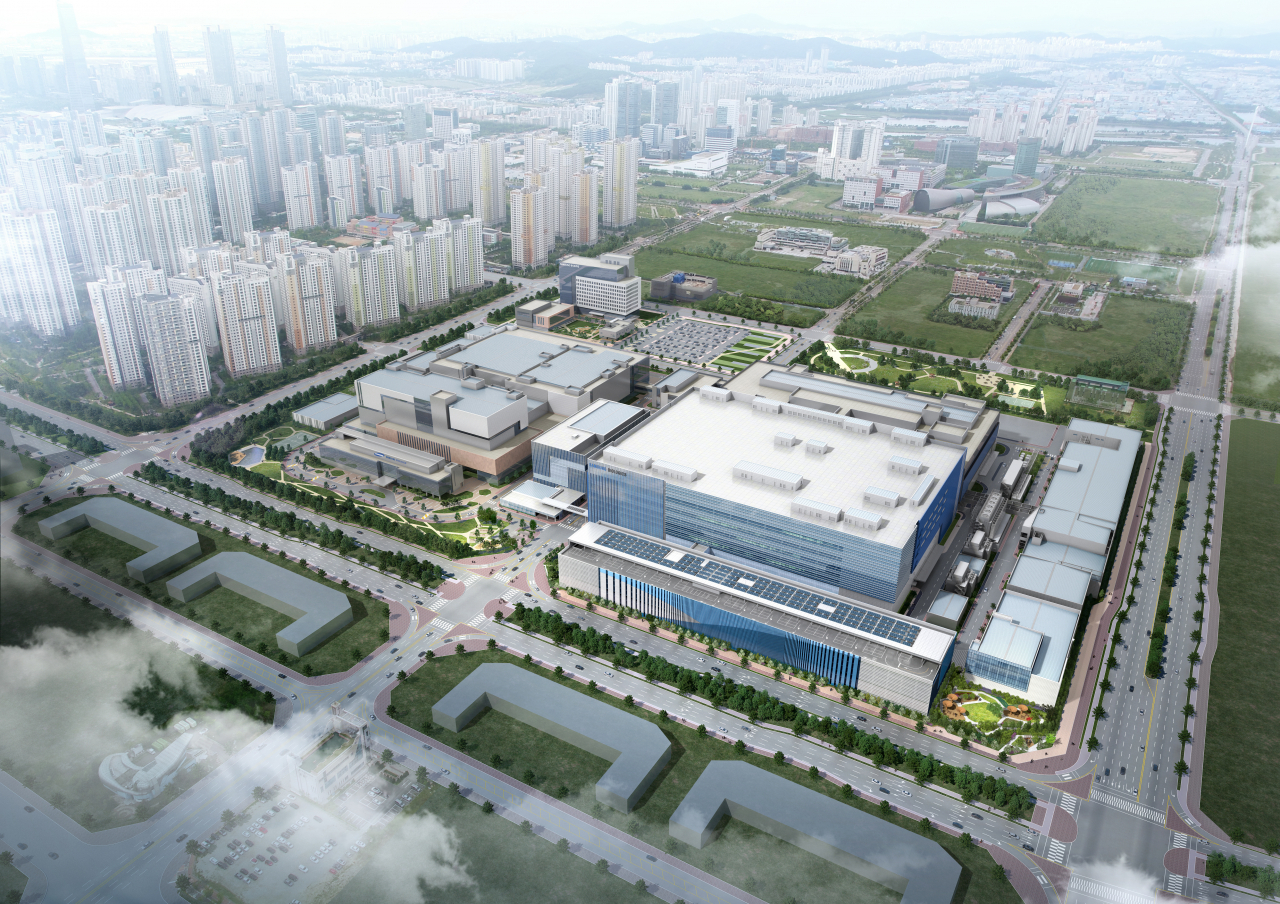 삼성바이오로직스 4공장 고화질 조감도. [삼성바이오로직스 제공]