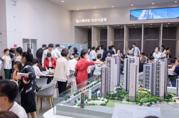 현대건설, '힐스테이트 인천시청역' 전 주택형 100% 분양 완료!