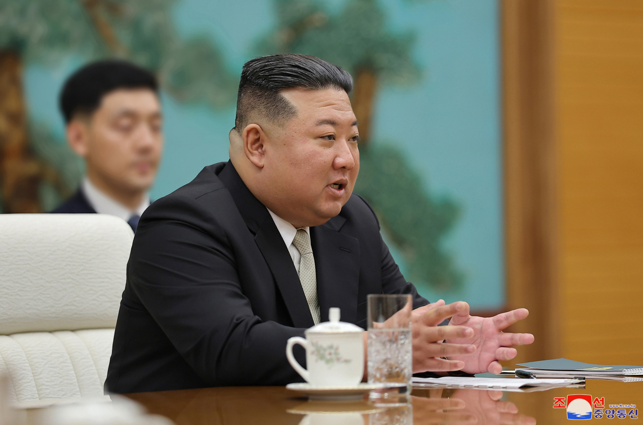 North Korean leader Kim Jong-un (KCNA-Yonhap)