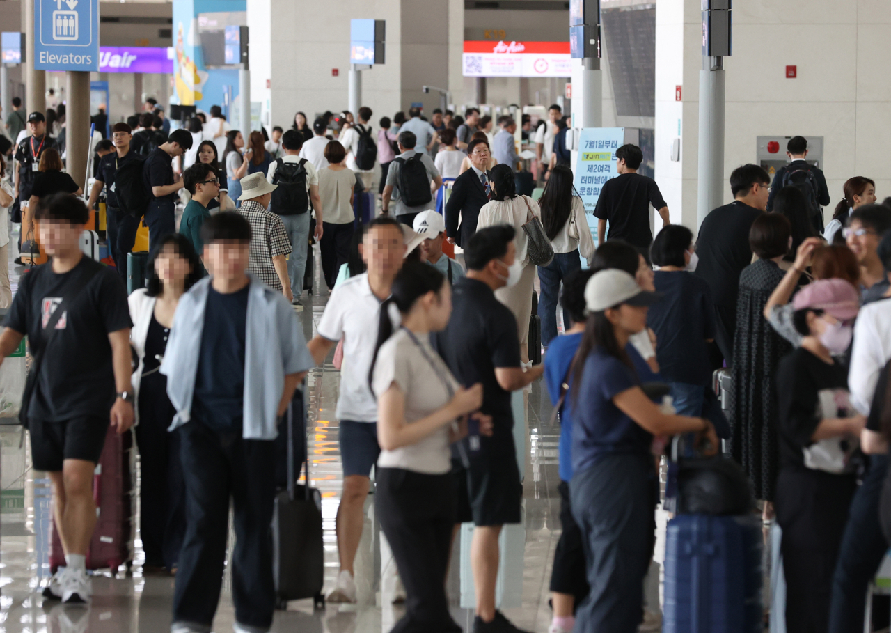 Incheon International Airport, July 28 (Yonhap)