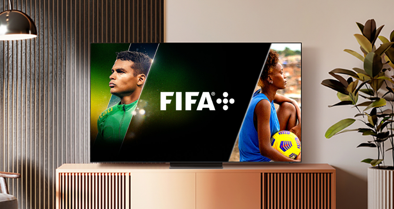 삼성 스마트 TV에서 제공하게 되는 ‘FIFA+’ 채널 [삼성전자 제공]