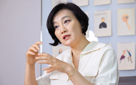 서울 성동구 SM C&C 사무실에서 헤럴드경제와 만난 윤성아 SM C&C 광고사업부문장임세준 기자