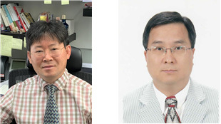 방정규(왼쪽) 박사와 신송엽 교수.[KBSI 제공]