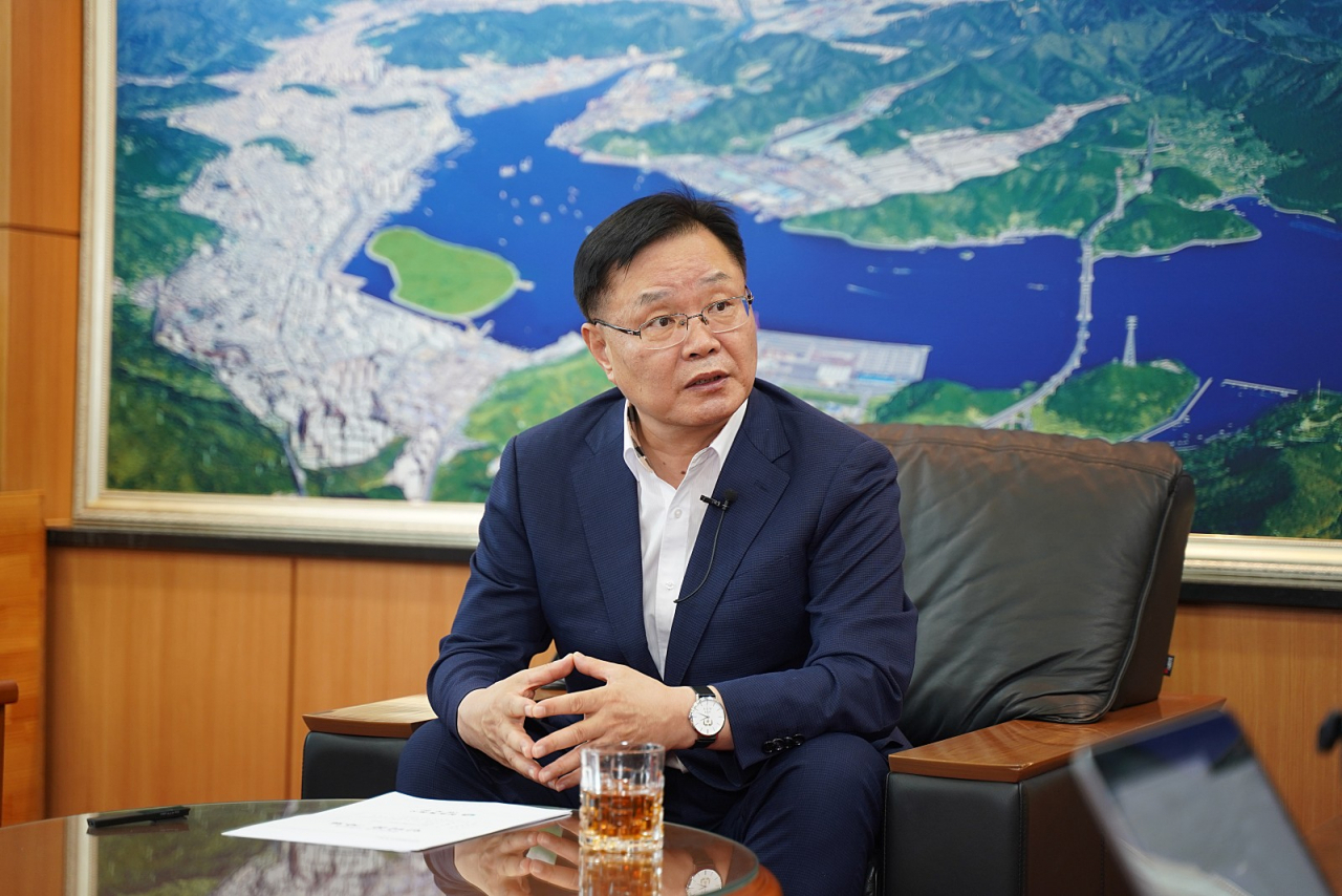 홍남표 창원시장. [사진=임순택 기자]