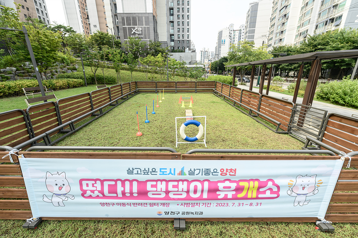 양천구 반려견 쉼터. [양천구 제공]