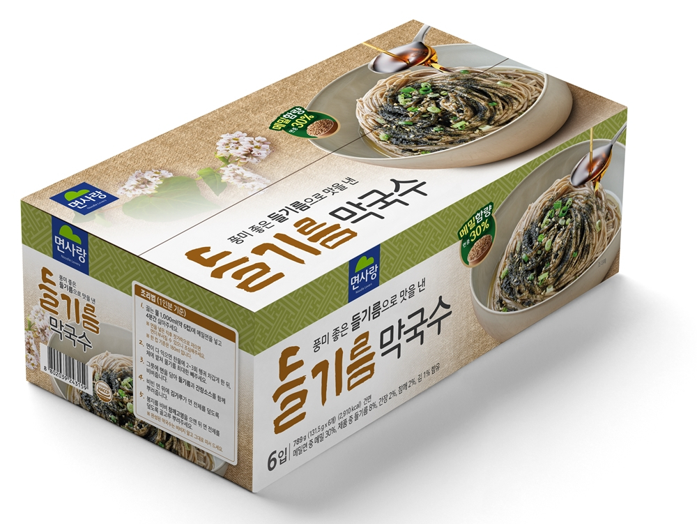 면사랑 들기름 메밀 막국수[면사랑 제공]