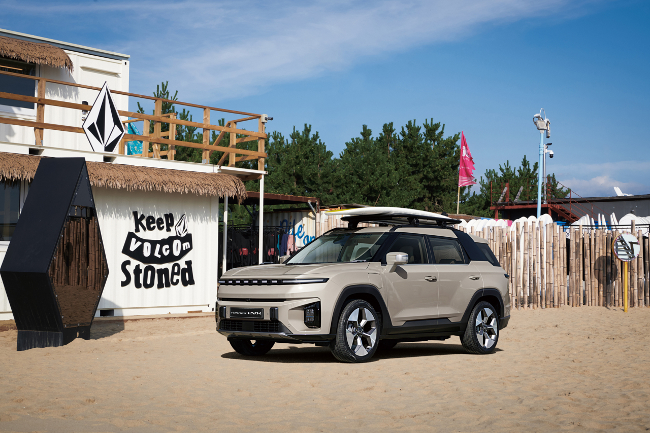 KG모빌리티 전기 SUV ‘토레스 EVX’ [KG모빌리티 제공]