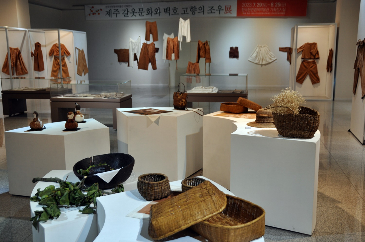 천염염색 작품