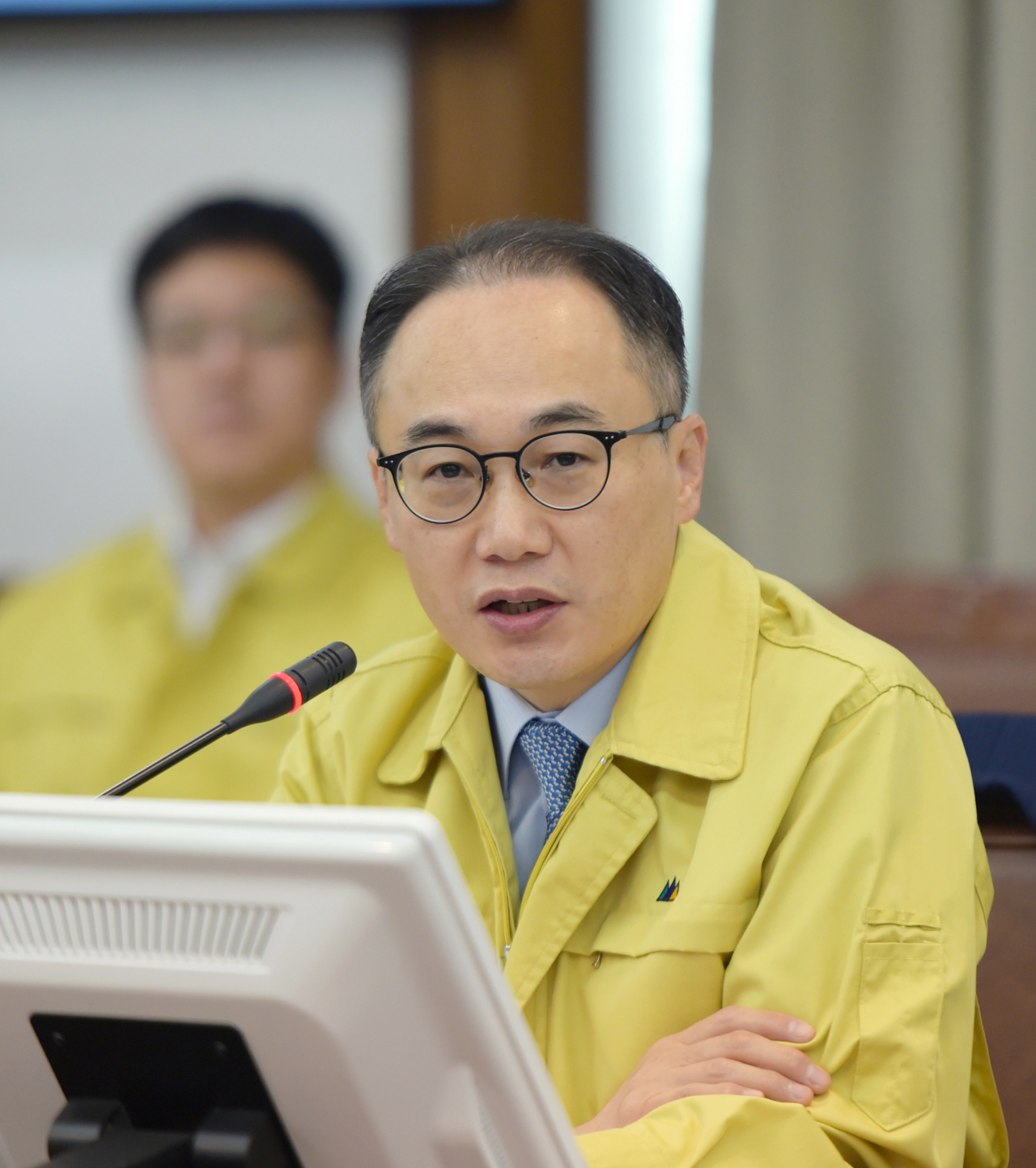 이원석 검찰총장이 지난달 27일 서울 서초구 대검찰청에서 열린 7월 월례회의에서 발언하고 있다. [연합]