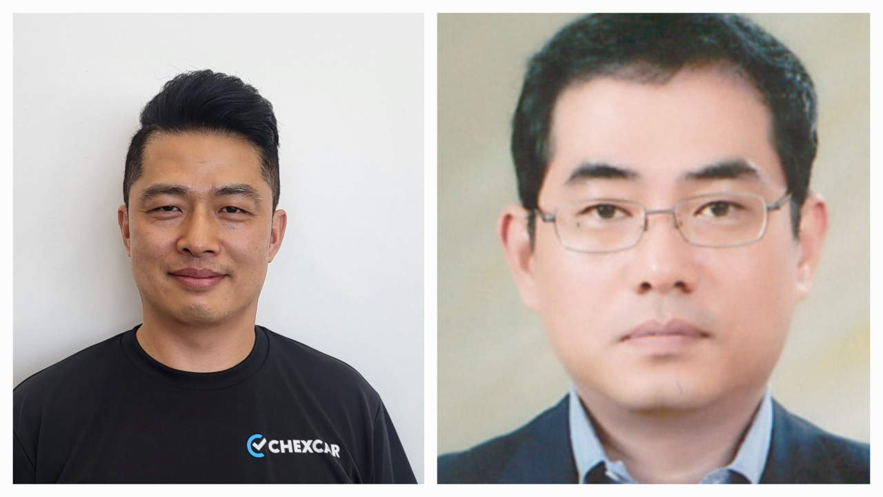 CSO 송승국(왼쪽), CQO강기훈 [체카 제공]