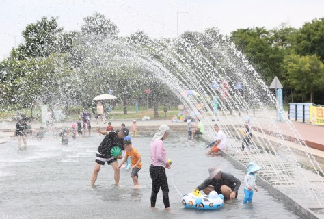 Hottest and coolest regions in Korea