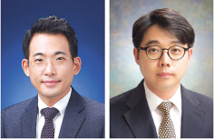 정우철(왼쪽) 교수와 이강택 교수 [KAIST 제공]