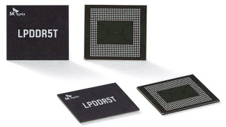 SK하이닉스가 개발한 세계 최고속 모바일용 D램 LPDDR5T