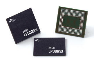 SK하이닉스 24GB LPDDR5X D램