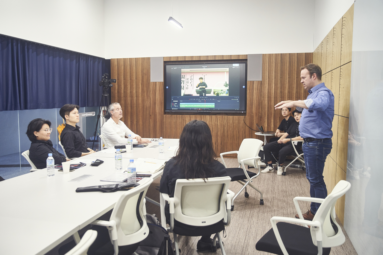 국립심포니오케스트라의 ‘2023 KNSO 지휘자 워크숍’의 비디오 세션 [국립심포니오케스트라 제공]