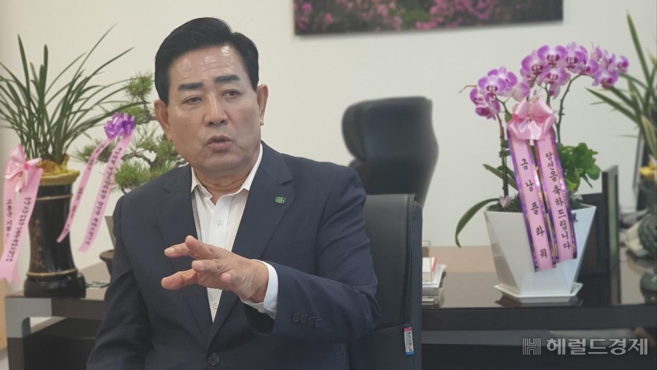 김화진 국민의힘 전남도당위원장. 서인주 기자