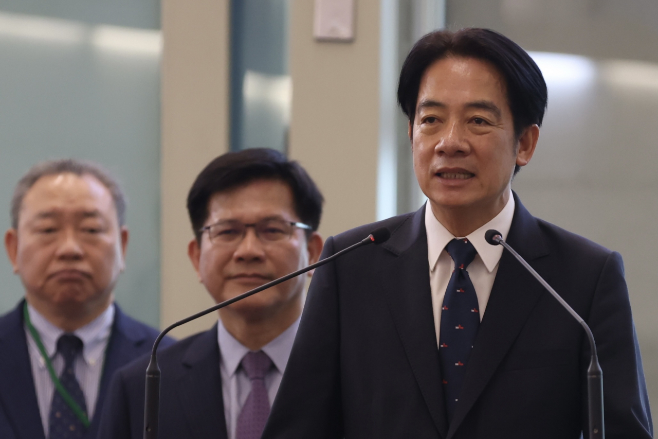 라이칭더 대만 부총통 [EPA]