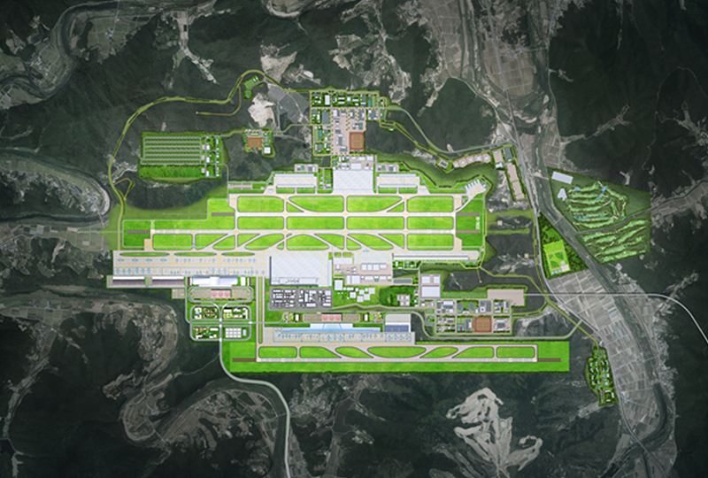 대구경북통합신공항 조감도.[대구시 제공]