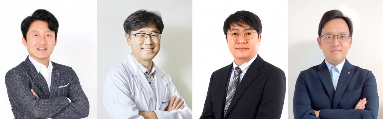 신찬영(왼쪽부터) 건국대 교수, 이용성 서울대 교수, 김민식 DGIST 교수, 안준용 고려대 교수.[DGIST 제공]