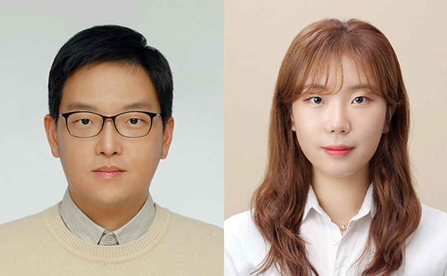 고려대 바이오시스템의과학부 안준용 교수(왼쪽), 김서연 고려대 의생명융합과학과 석사과정생(오른쪽) [고려대 제공]