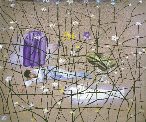 노원희, 청년의 봄, 캔버스에 아크릴, 60.5 &times; 72.5cm, 2003