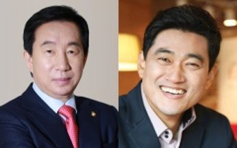 김성태 전 의원과 오신환 전 의원