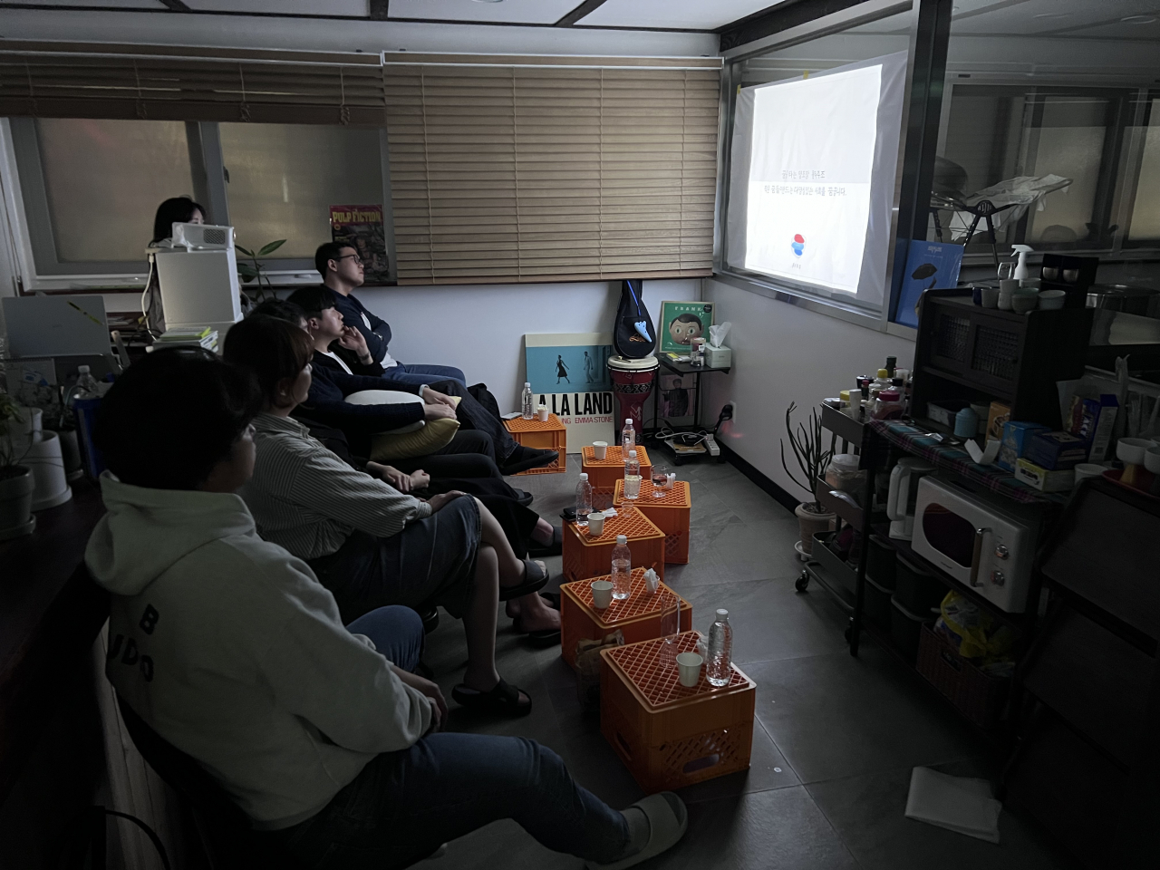 몽타주조가 양조장에서 진행한 ‘영화의 밤’ 행사 [몽타주조 제공]