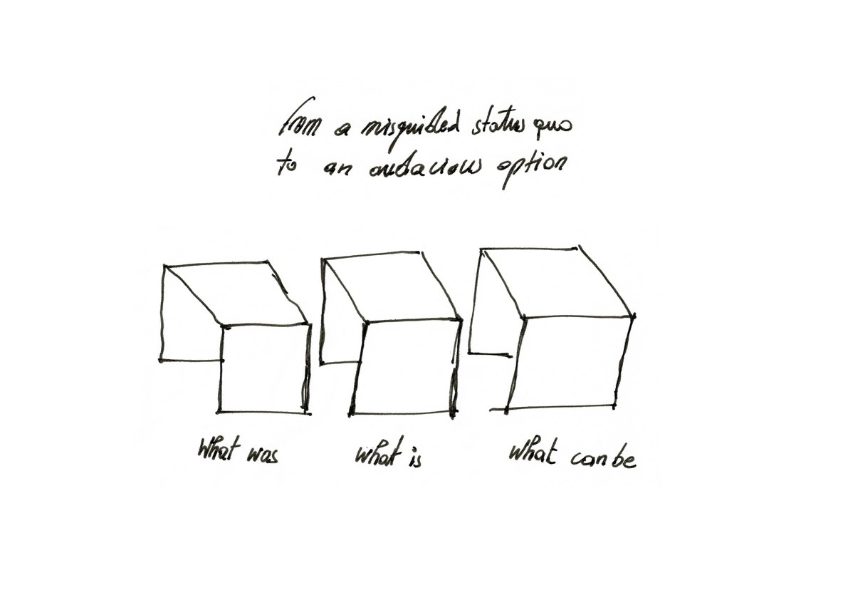 A concept drawing by Di&eacute;b&eacute;do Francis K&eacute;r&eacute; (courtesy of the architect)