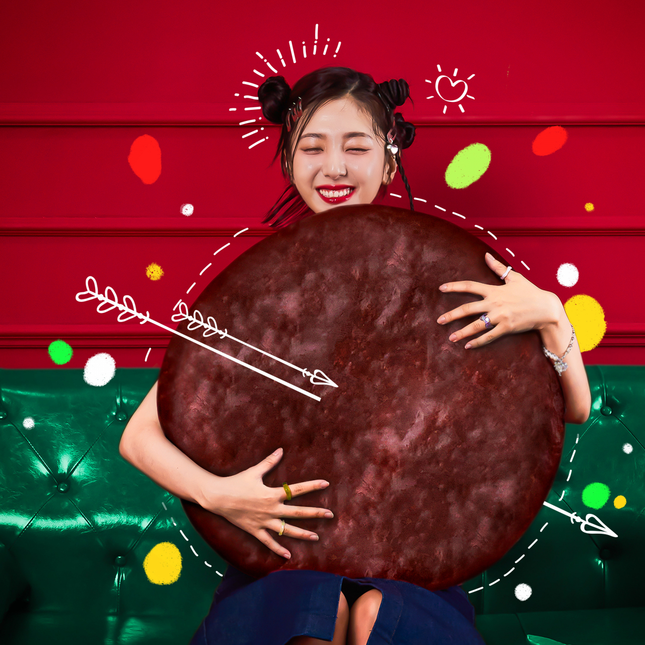 ‘빅 사이즈 초코파이’ [롯데웰푸드 제공]