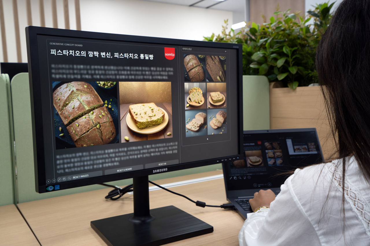 SPC삼립이 업계 첫 생성형 AI 기반 신제품 개발 플랫폼을 도입했다. 관련 이미지. [SPC삼립 제공]